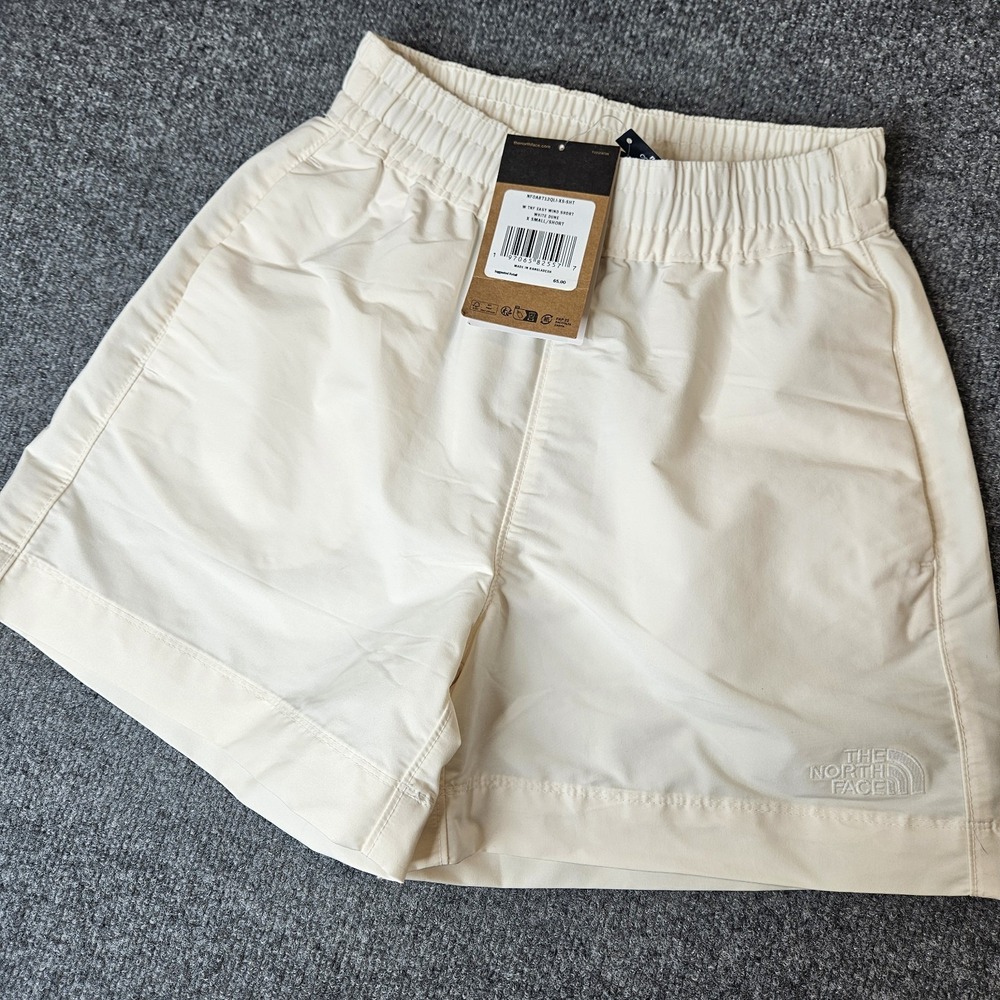 The North Face‎ Windwall Waterproofing White Dune Athletic Shorts Size XS NWT